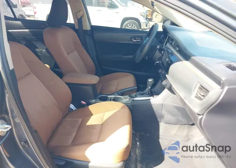 2015 Toyota Corolla Le z USA, uszkodzony, nr VIN 2T1BURHE5FC366391